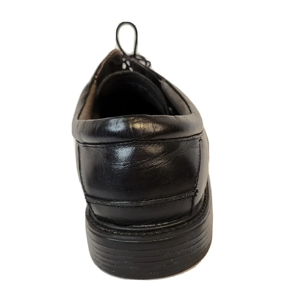 Nunn Bush Comfort Gel Harper Dress‎ Shoes US Size Mens 9.5W Black Loafer Shoes